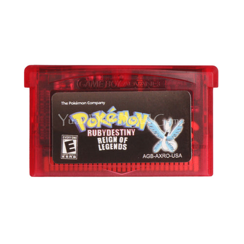 Pokemon  Ruby Destiny Reign Of Legends Version Nintendo GBA Video Game